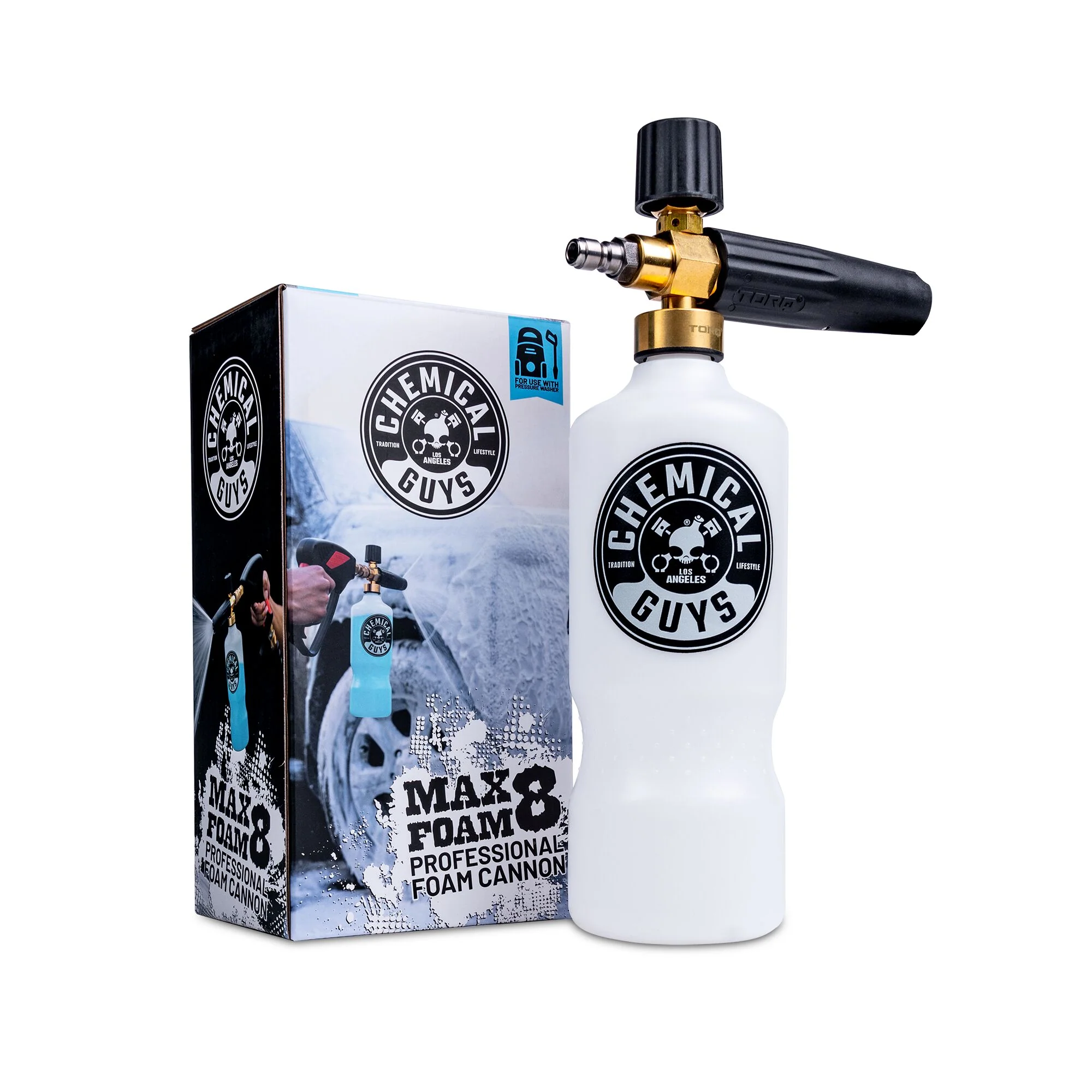 Super Suds Washer Gun & Foam Cannon Combo Kit w/Honeydew Shampoo - Image 2