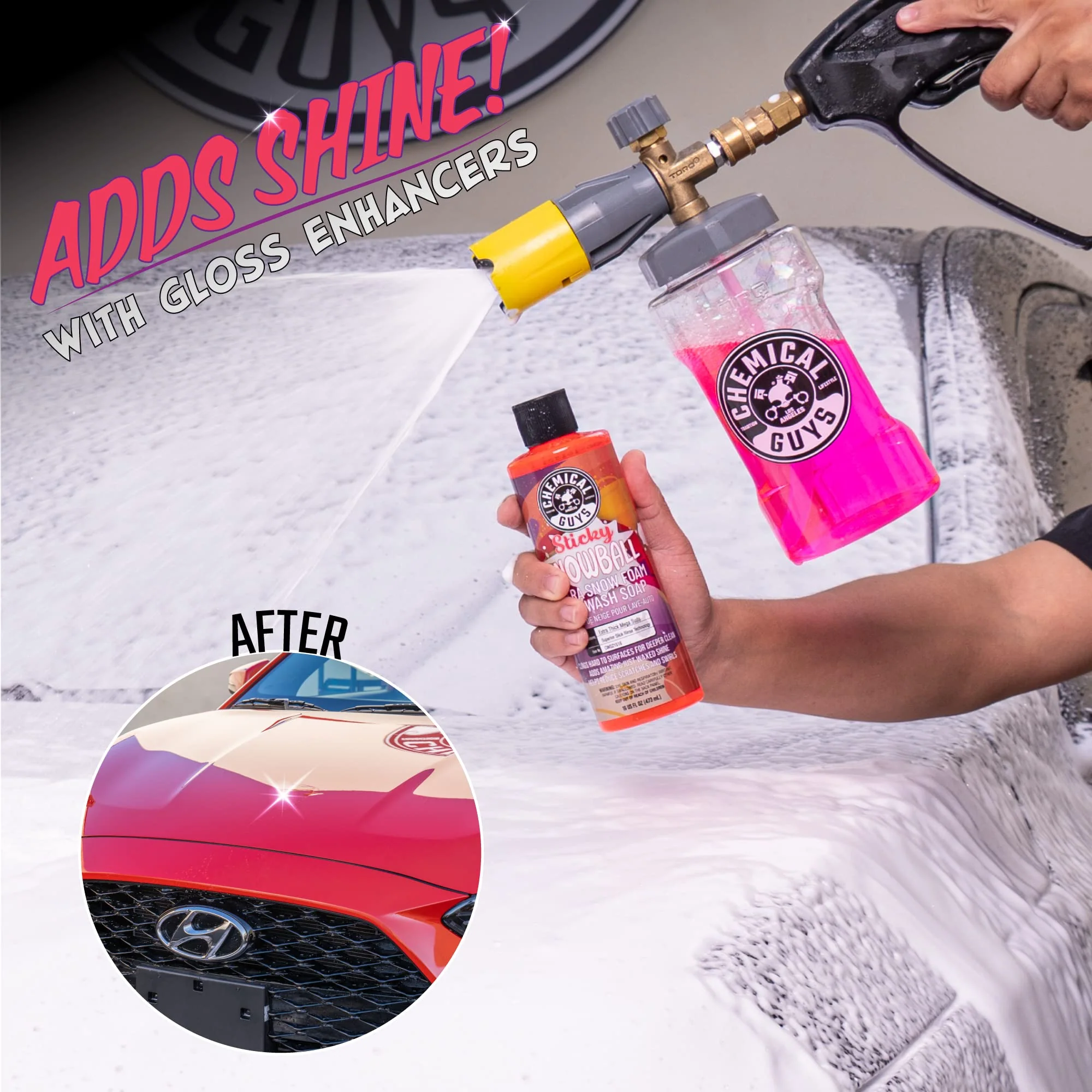 Express Clean Foam Cannon & Snowball Soap Kit - Image 2
