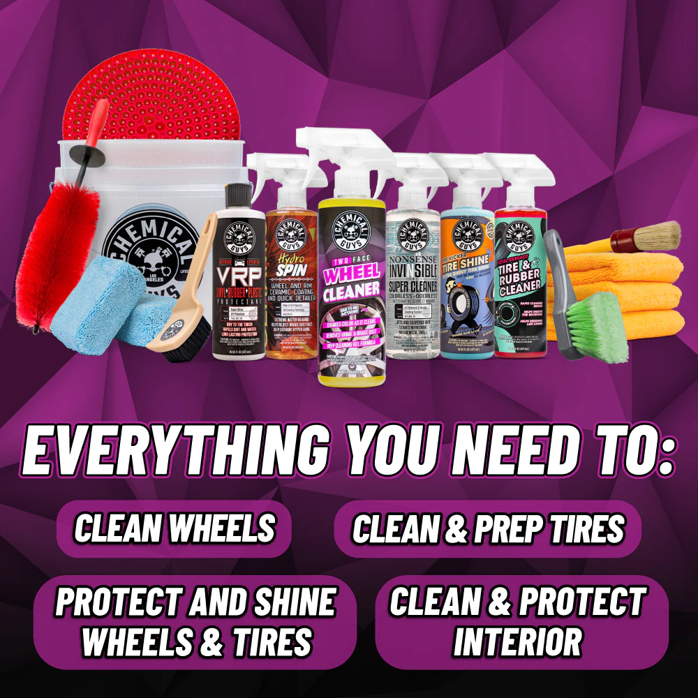 Two Face Clean & Coat Wheel & Rubber Kit - Image 2
